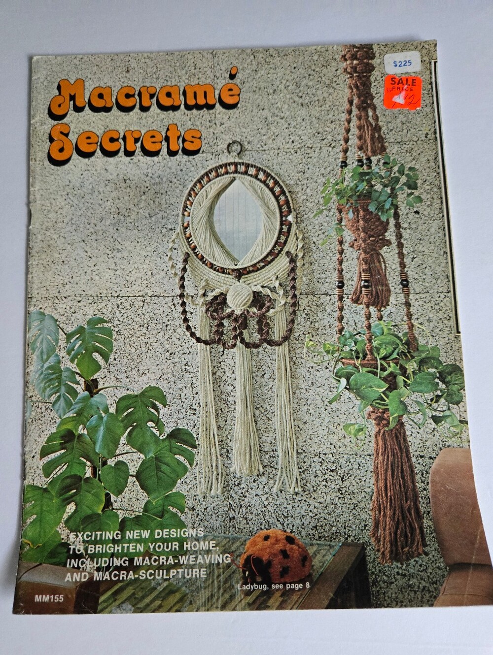 Macramé Secrets Plant & Wall Hanger Projects Patterns Crafts Vtg